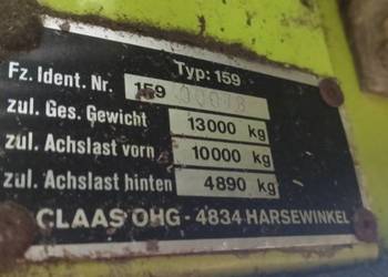 Sprzedan kombajn clas comandor