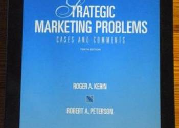Strategic marketing problems (Kerin, Peterson) - po angielsk