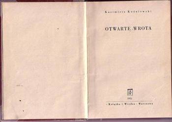 (6374) OTWARTE WROTA – KAZIMIERZ KOŹNIEWSKI