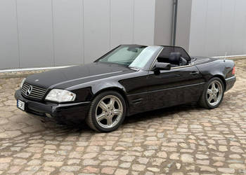 Mercedes SL 500 SL500 R129 Cabrio HardTop Autoamat Black in Black LUXURYCL…
