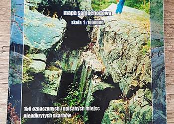 Mapa skarbów ukrytych w Polsce  samochodowa - 2001  r.