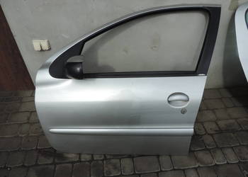 DRZWI LEWY PRZÓD PEUGEOT 206 HB 5D FL KOLOR ETS