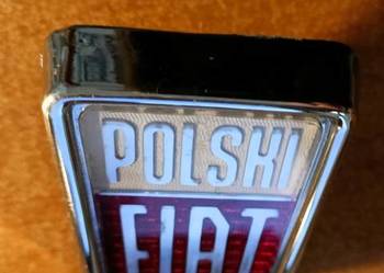 Emblemat POLSKI FIAT Fiat 126p NOWY PRL