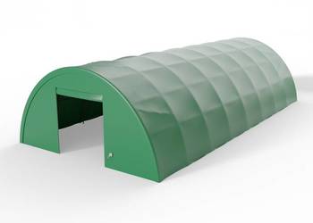 Hala namiotowa łukowa wzmocniona 12,2x24m PVC 900g/m² w wersji zielonej