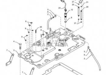 New Holland T6090 T6070 Pokrywa 84365635