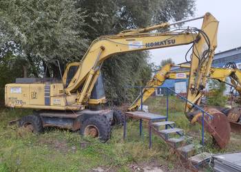 Syndyk sprzeda koparkę kołowe Komatsu PW170ES-6K (615)