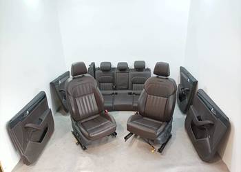 FOTELE KANAPA BOCZKI WENTYLOWANE LAURIN KLEMENT BRĄZ Skoda Superb III