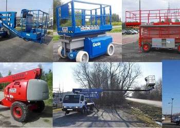 Wynajem podnośniki koszowe i nożycowe , usługi wypożyczalnia