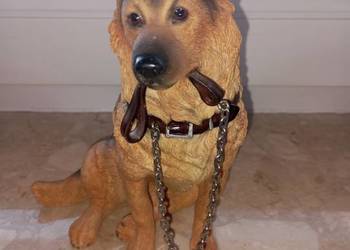 Figurka Leonardo - pies owczarek