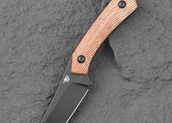 Nóż Bestech Step Brown Micarta, Black Stonewashed D2 by Denis Simonutti (B…
