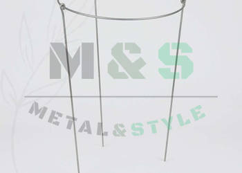 Podpory ogrodowe do roślin 93 cm – metalowe podpory do kwiatów i pomidorów