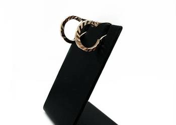 Złote Kolczyki pr. 583 1,04g