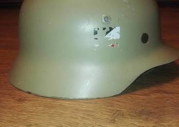 Stary Hełm ale w Pięknym Stanie- Niemiecki-Dużo 0znaczeń