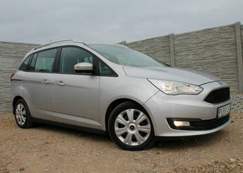 Ford Grand C-MAX 1.5 D 120 KM Automat NAVI Grzane FOTELE Tempomat MARTWE P…