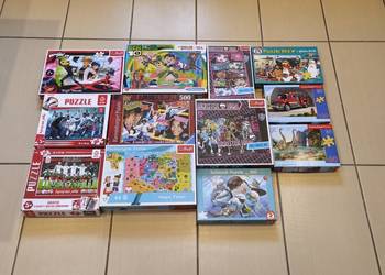 Puzzle Bierdonka Czarny Kot MH Polska Ravensburger Trefl stan BDB
