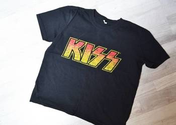 Koszulka czarna KISS bluzka S - M rock and roll