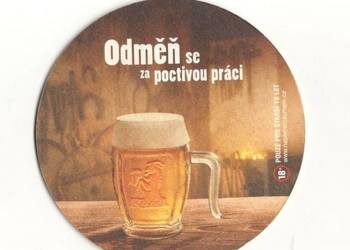 Kozel - podstawka do piwa. Nr. 10.