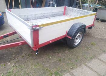 Przyczepka samochodowa 750kg Stema aluminiowa