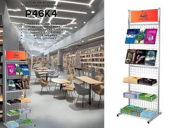 Stojak na książki, leksykony, poradniki - do biblioteki, urzędu i sklepu