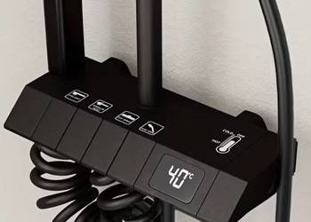 Nowa luksusowa termostatyczna bateria wannowa z system prysznicowym