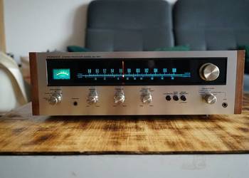 Pioneer SX-424 – klasyk vintage, sprawny, piękna skala, AUX PHONO