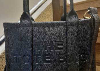 Torebka The Tote Bag Marca Jacobsa,  czarna, medium , pasek