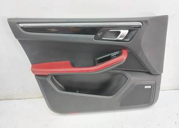 PORSCHE MACAN S 95B Tapicerka boczek drzwi przód lewy BOSE UK RHD