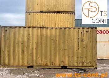 Kontener morski magazynowy budowlany 20 DV używany 6 metrowy