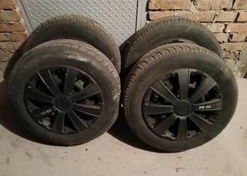 Felgi stalowe stalówki 15 bmw e36 e46 z oponami zimowymi 195/65 R15