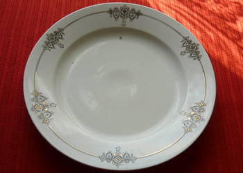 Porcelana Talerz wiszący z ornamentami
