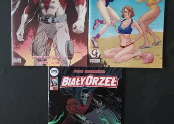 Polski Superbohater Biały Orzeł - 3 wersje okładkowe