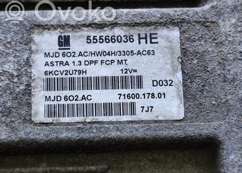 Opel Corsa D Astra H 1.3CDTI STEROWNIK MODUŁ KOMPUTER SILNIKA 55566036