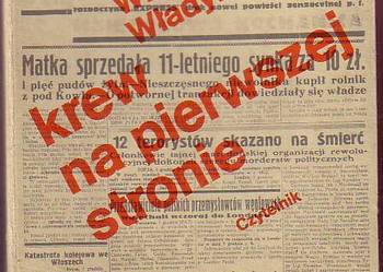 (8835) ŚMIERĆ NA PIERWSZEJ STRONIE (SENSACYJNE DZIENNIKI DRU