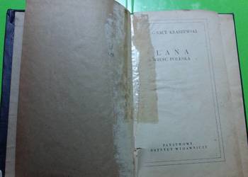 Ulana wydanie z 1953r. - Józef Ignacy Kraszewski