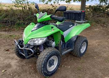 Quad SYM TrackRunner 200 zarejestrowany kat B homologacja 2 osobowa atv