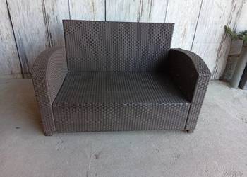 sofa rattan , dwuosobowa / 421