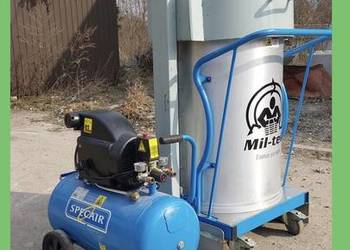 Belownica prasa Kompaktor zgniatarka do odpadów śmieci papieru restauracji