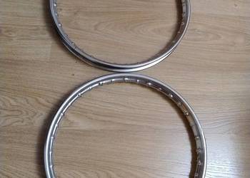 Jawa 50 obręcze kół fabryczne, z PRL