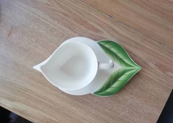 Porcelana zestaw do śmiatanki, kawy.