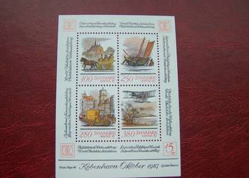 Dania 1976 MNH Wystawa HAFNIA 87  # 2  Cz Slania