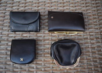 Portfele Skórzane Różne 4 Sztuki Okazja Prywatnie  Olsztyn Wysyłka