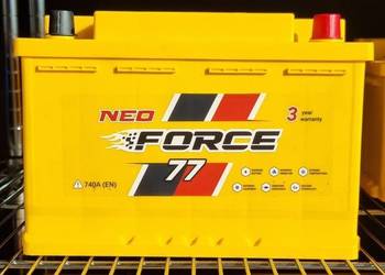Akumulator Neo Force 77Ah 750A DN