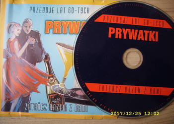 + PLYTA CD , SKLADANKA. ;PRYWATKI--Przeboje lat 60-tych/