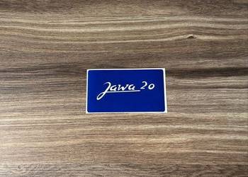 NOWY CZESKI SZABLON NAKLEJKA JAWA 50 TYP 20 KACZKA PANCERKA JAWKA