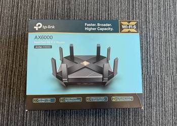 Router TP-Link Archer AX6000 - WiFi 6, stan bardzo dobry-