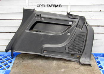 BOCZKI,TAPICERKA BAGAZNIKA OPEL ZAFIRA B,13131323,13131324