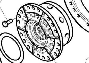 CLAAS RENAULT ATLES 936 RZ V5 Obudowa Mechanizmu Różnicowego 6005026888 60…