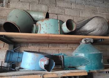 Cyklon do dmuchawy do zboża trocin