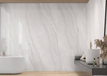 Płytki wielkoformatowe 280x120 ONIX WHITE POLER 6mm