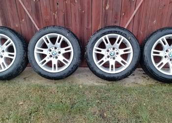 Koła BMW 5x120, 225/55/17, nowe opony zimowe felgi aluminiowe M-pakiet